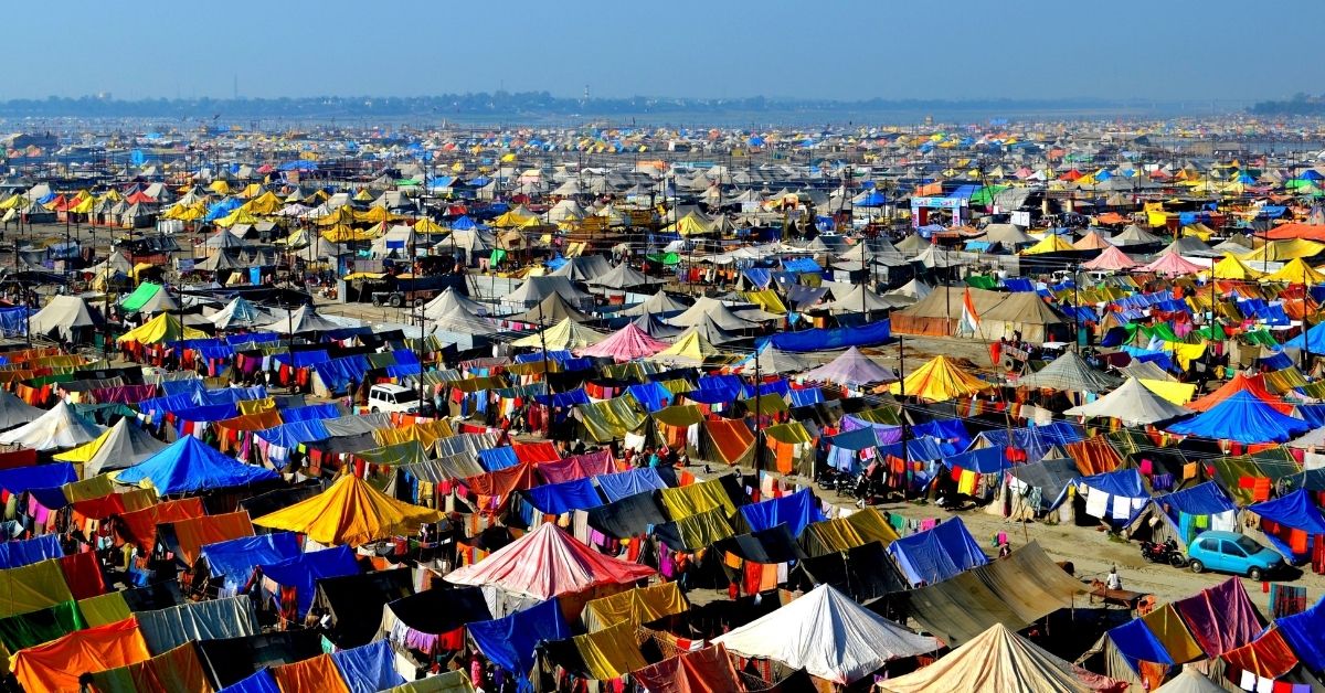 kumbh mela tent